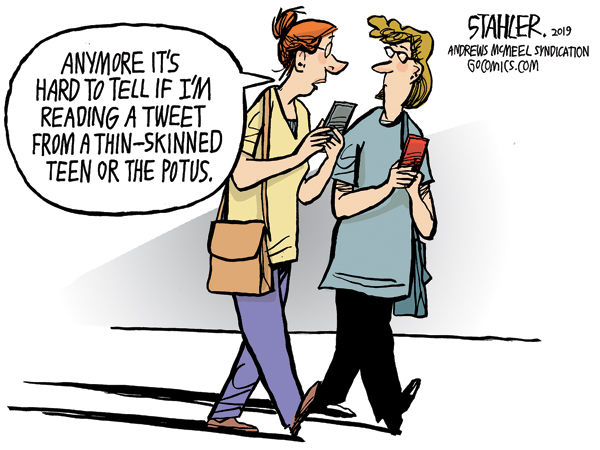 The latest editorial cartoon